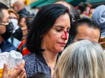 Golpean a Lía Limón, alcaldesa electa de Álvaro Obregón, afuera del Congreso CDMX