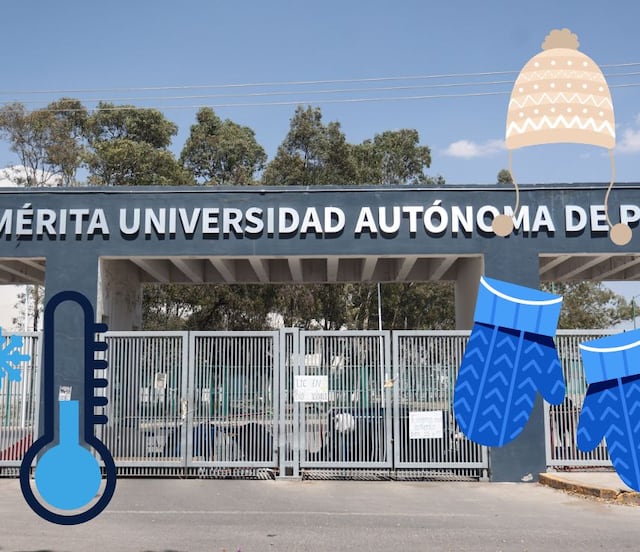 BUAP suspende clases en preparatorias por frente frío