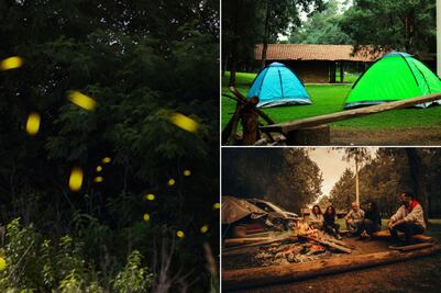 En este campamento de lujo puedes dormir entre luciérnagas cerca de Puebla y la CDMX