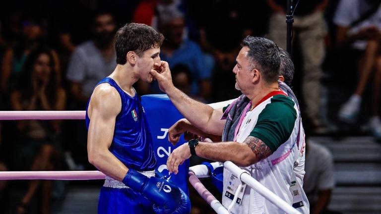 La próxima oportunidad para sumar una cuarta medalla será el próximo martes en el ring de boxeo, donde Marco Verde competirá. 

Foto: Producción El Universal Puebla