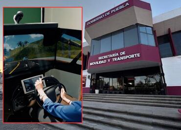 Cómo funcionan los simuladores de manejo para tramitar la licencia de conducir en Puebla