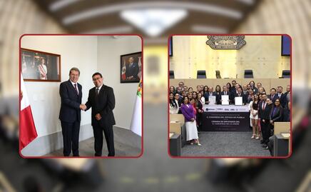 Por primera vez, Congreso de Puebla y Cámara de Diputados firman convenio de colaboración