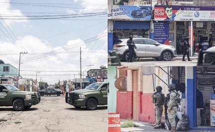 Operativo en la 46 Poniente de Puebla moviliza a Ejército, Guardia Nacional y Fiscalía