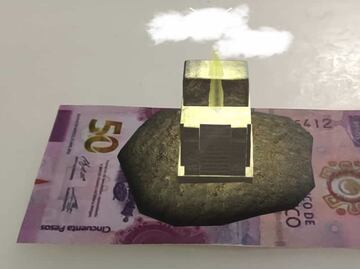 Cómo ver la realidad aumentada de los nuevos billetes de 50 pesos