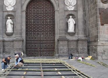 Puerta del Perdón de la Catedral de Puebla, todo un símbolo de fe