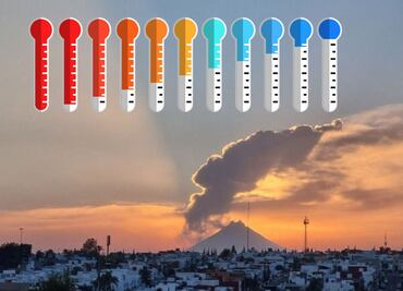 Estos han sido los días más fríos y calurosos registrados en Puebla durante 2024