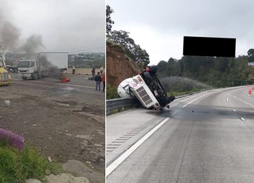 Manifestantes bloquean la autopista México-Puebla en ambos sentidos