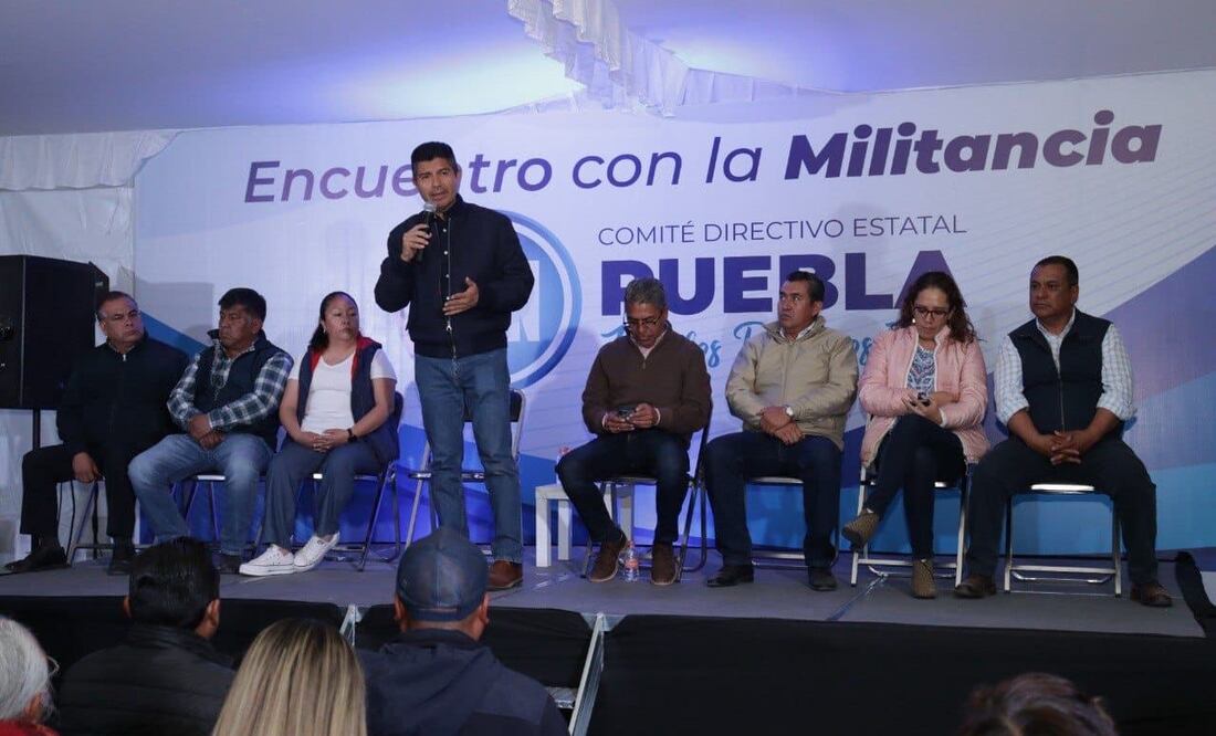 Lalo Rivera estuvo en Chiautzingo | Foto: Especial