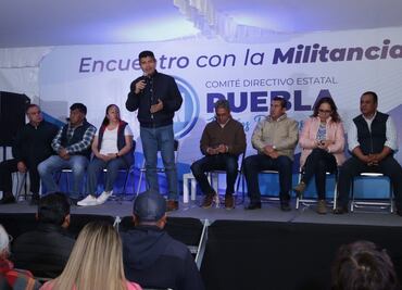 Estructura panista toma protesta en Chiautzingo con Lalo Rivera como testigo