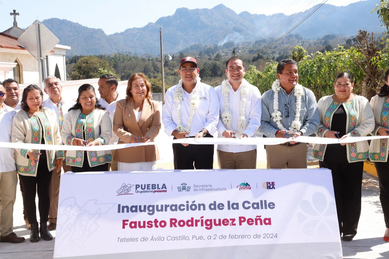 Sergio Salomón realizó una gira por el estado este viernes | Foto: Gobierno del Estado de Puebla