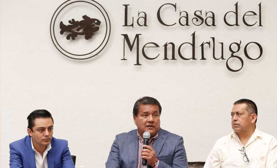 El secretario de Gobernación, Julio Huerta, recibirá a Claudia Sheinbaum a finales de mayo en Puebla | Foto: AGENCIA ES IMAGEN PARA EL UNIVERSAL PUEBLA