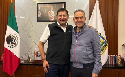 Dialogo con todos, pero no para pactar impunidad:  Armenta tras reunión con Estefan Chidiac