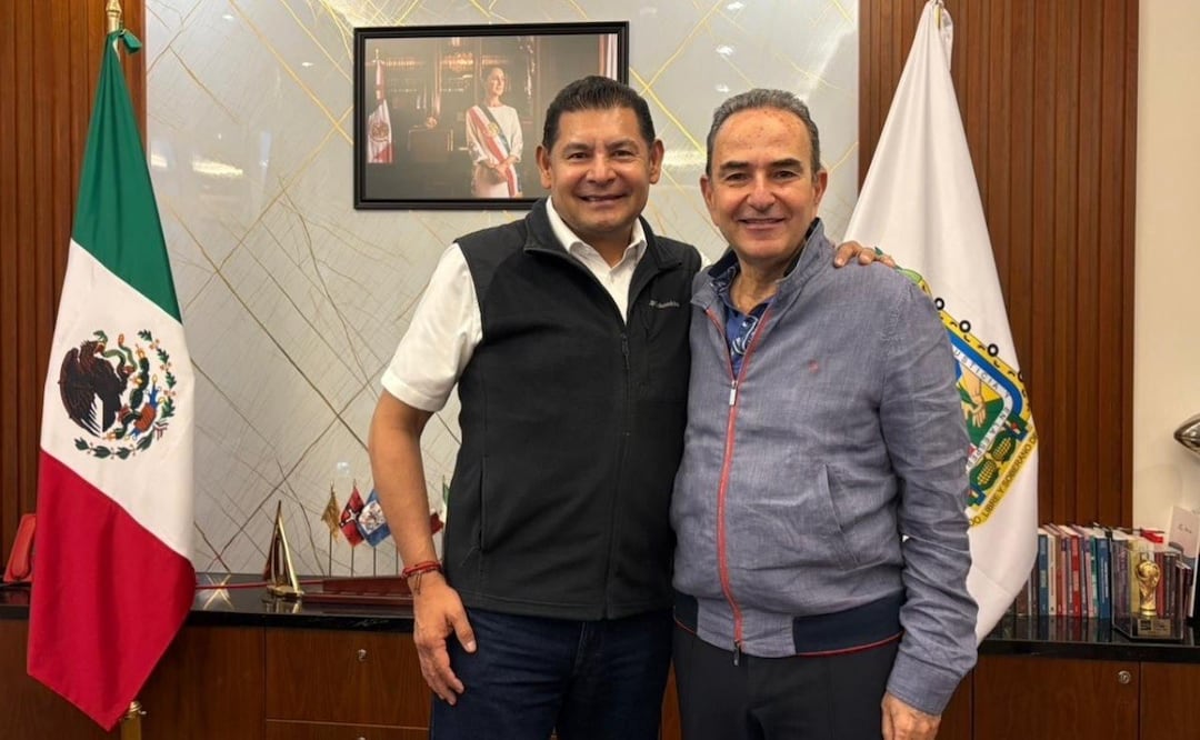 El fin de semana se reunió el gobernador Alejandro Armenta con Estefan Chidiac | Foto: @EstefanChidiac