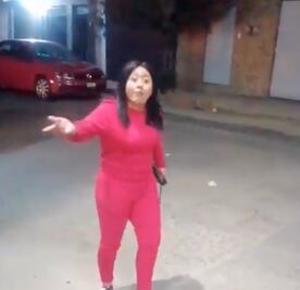Lady Borrachita: Se viraliza mujer por pelear en la calle tras ensuciar un negocio