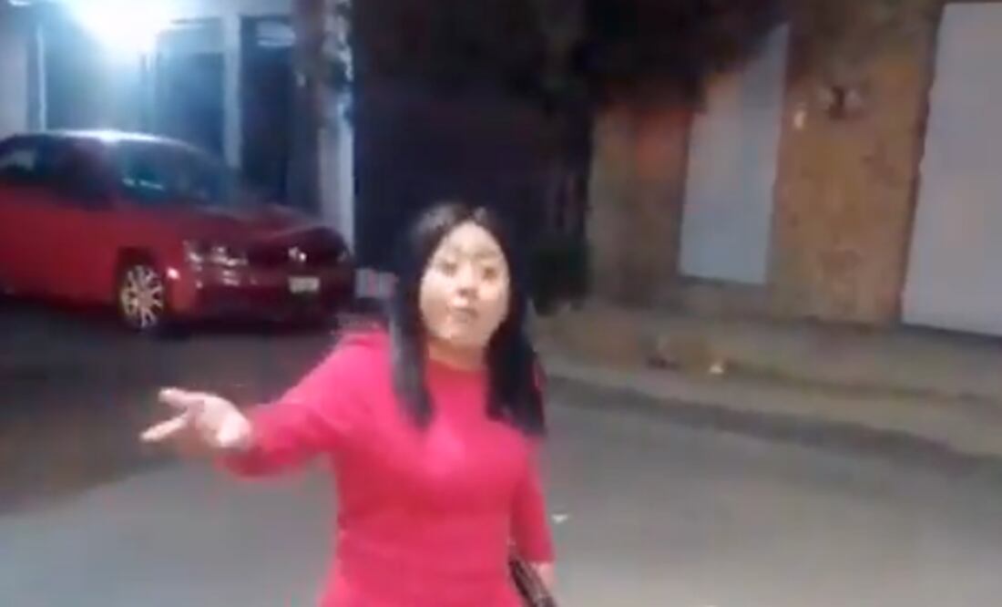 Una mujer se viralizó en redes por discutir en estado de ebriedad | CAPTURA DE PANTALLA