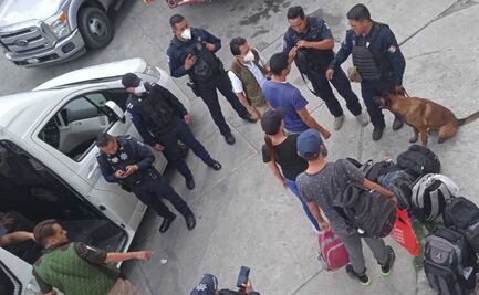 Encuentran a 69 migrantes al interior de un hotel junto a la CAPU