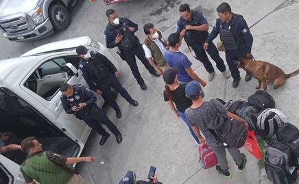 Encuentran a 69 migrantes al interior de un hotel junto a la CAPU