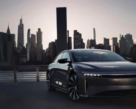 Así funciona el sistema de carga eléctrico del Lucid Air