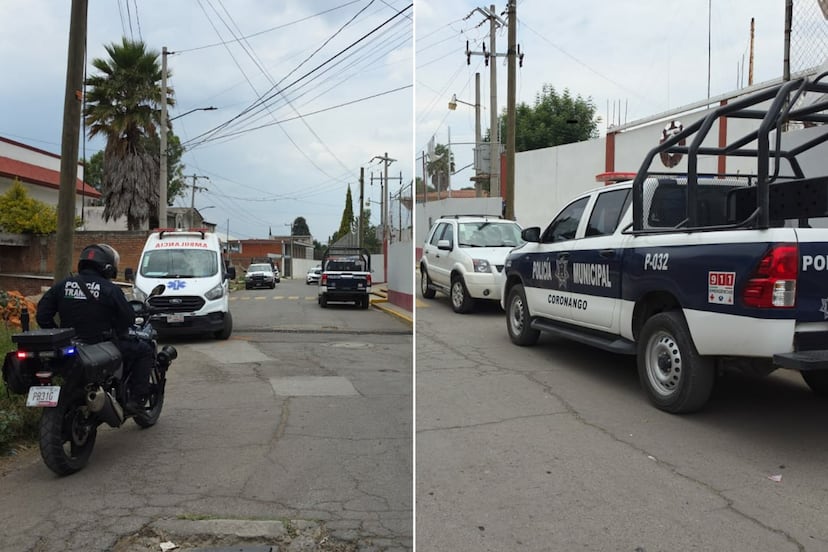 Amenaza de tiroteo en secundaria de Coronango moviliza a policías y Guardia Nacional