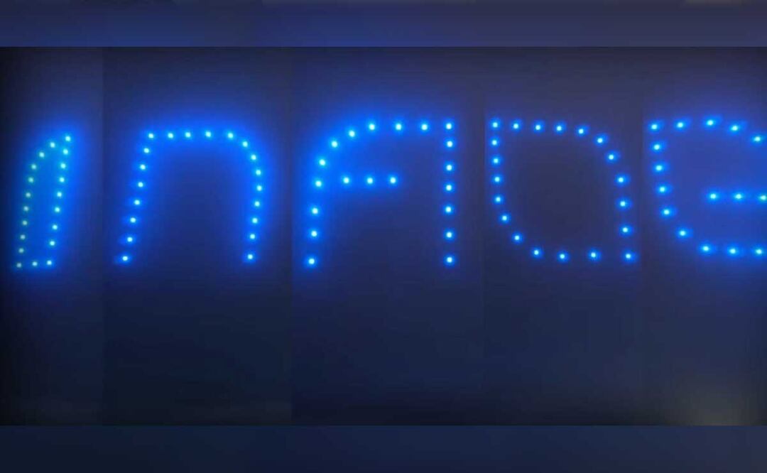 El Taller Nacional de Drones Inteligentes 2023 del INAOE presentó un espectáculo impresionante | Foto: Captura INAOE