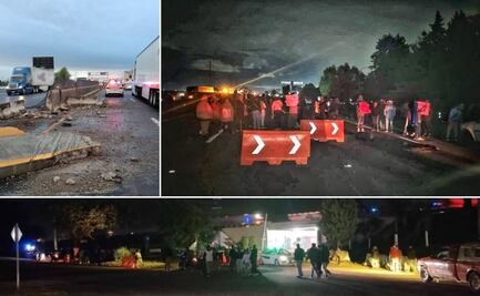 Autopista México-Puebla hoy 29 de mayo, bloqueos y accidentes