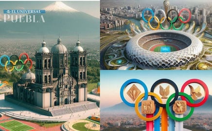 Así se vería Puebla si aquí fueran los Juegos Olímpicos 2024, según la IA