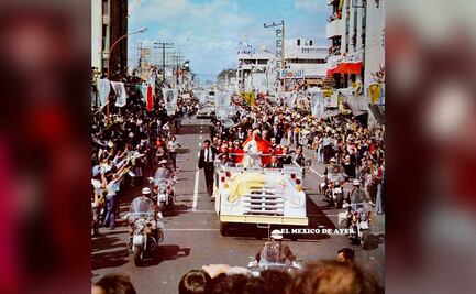 ​Juan  Pablo II en Puebla. Así fue la visita del Papa hace 43 años