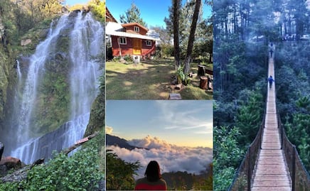 Honey: Cabañas, cascadas, tirolesas y puentes colgantes en un mismo lugar y cerca de CDMX
