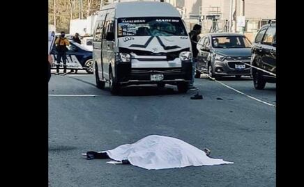 Chofer de la Ruta 61-A atropella y mata a adulto mayor