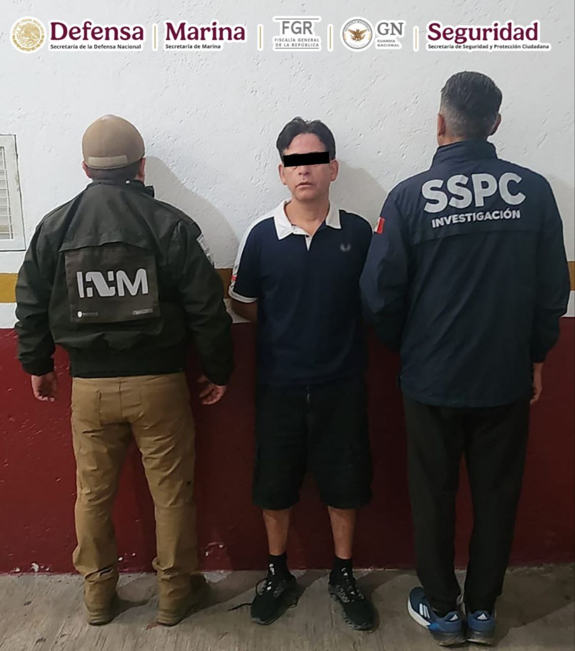 Walter N. era buscado por el FBI por estar relacionado con un homicidio en EU | Foto: Gobierno de México