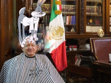 AMLO y su peluquero en Palacio Nacional desatan memes