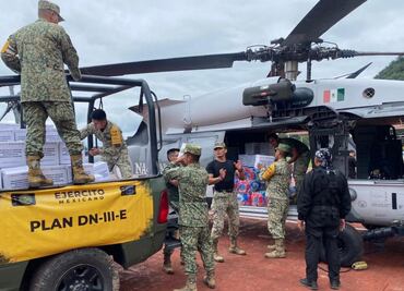 Fuerzas Armadas y Gobierno de Puebla reconstruyen en la Sierra Norte
