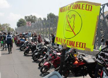 Congreso evalúa eliminar uso obligatorio de chaleco para motociclistas en nueva ley