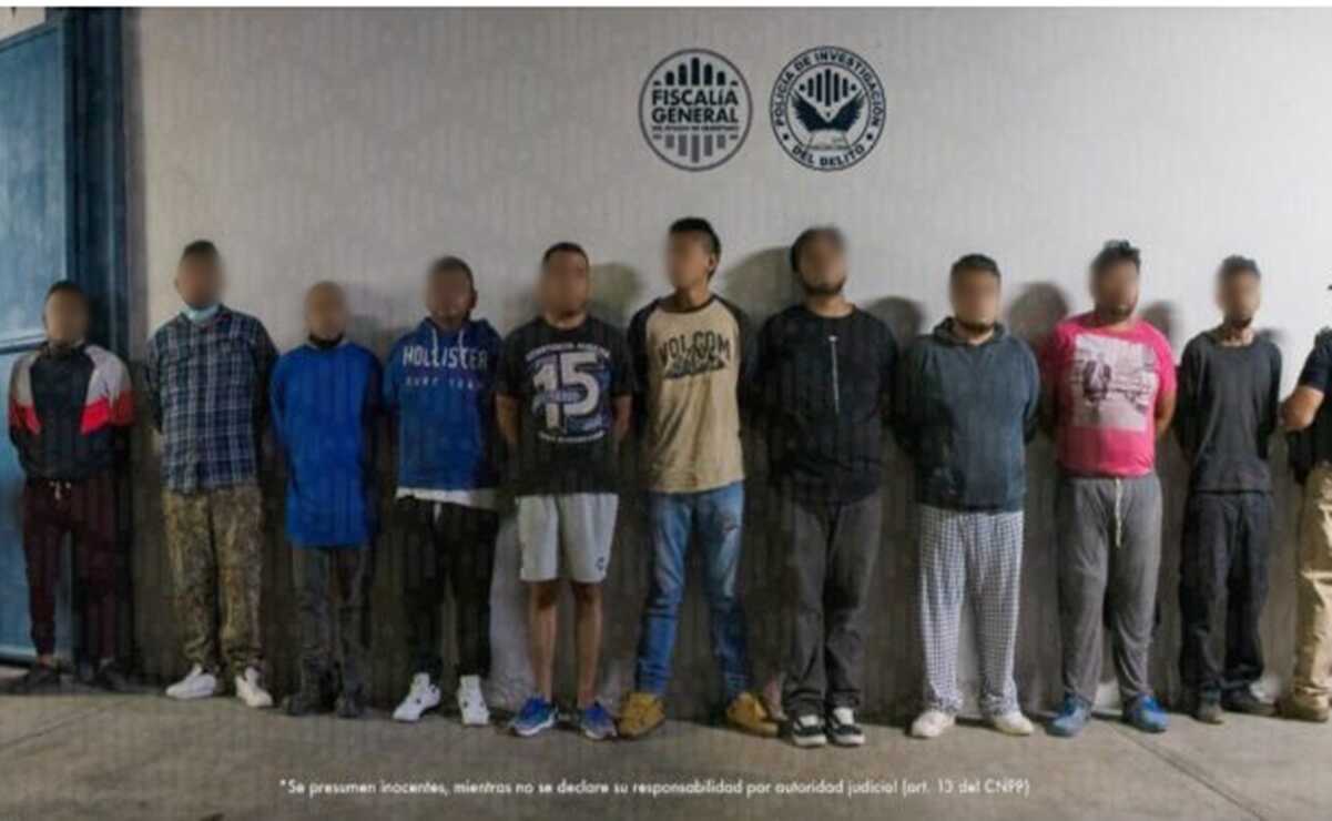 Detienen a 10 personas por su presunta relación con la riña en el partido Querétaro vs Atlas