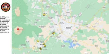 Refugios de animales se preparan en caso de evacuación por el Popocatépetl 