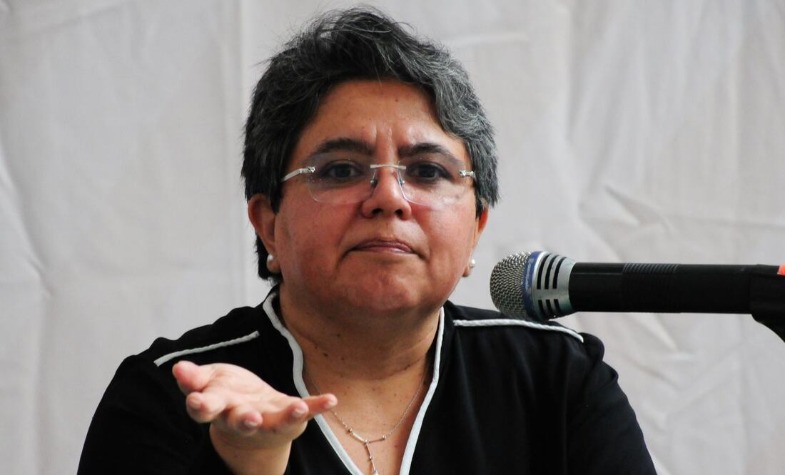 Raquel Buenrostro en conferencia de prensa. Foto: Cuartoscuro