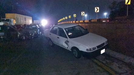Carambola en Periférico deja un muerto y diez heridos