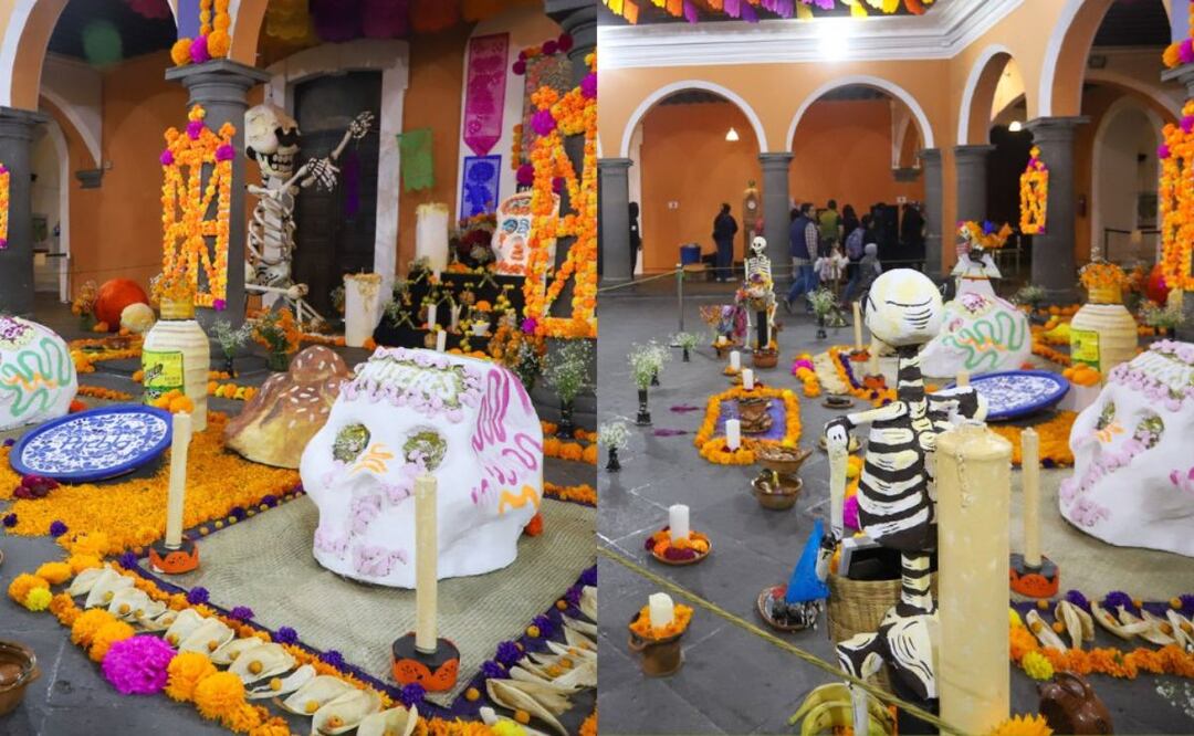 Las veladoras tienen una función en la ofrenda / Foto: EsImagen