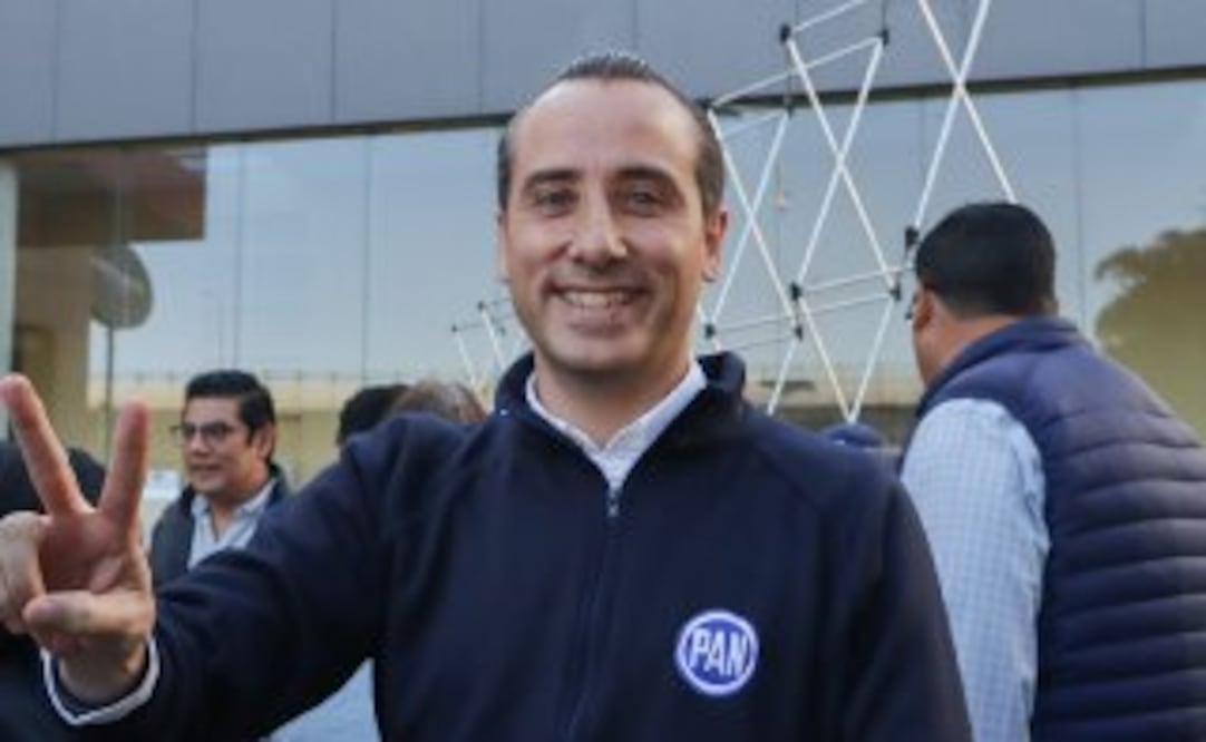 Mario Riestra ganó la votación por la dirigencia estatal del PAN Puebla / Foto: EsImagen