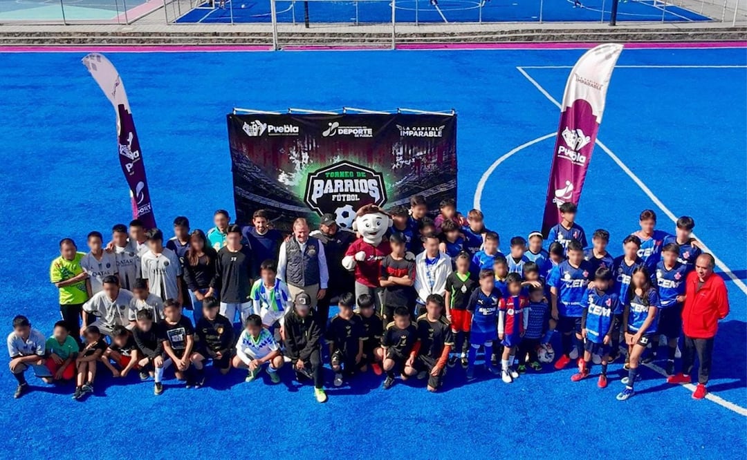 Más de 23 equipos inscritos en categorías de 9 a 15 años | Foto: Ayuntamiento de Puebla.