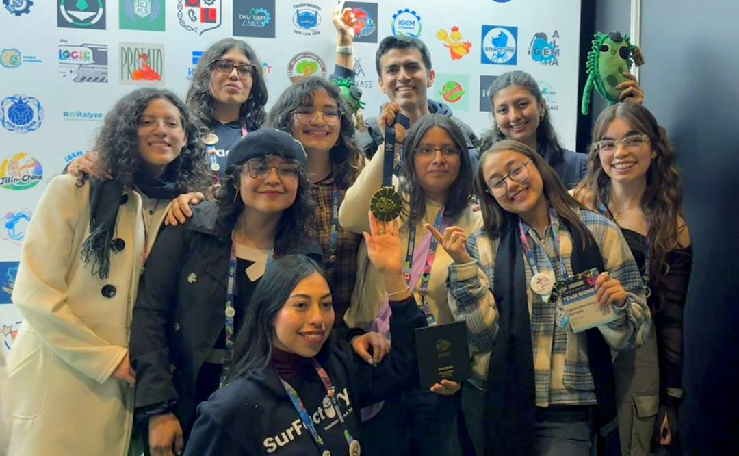 Con el desarrollo de surfactante pulmonar, universitarios BUAP destacan en iGEM 2025 | Foto: BUAP.