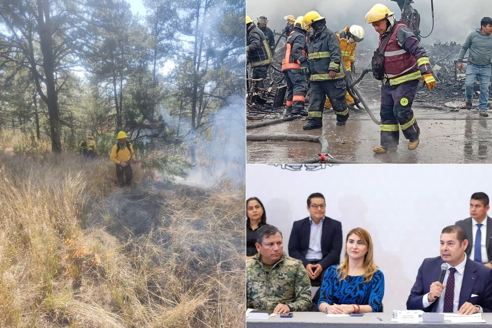 En 2025, los incendios han dañado 468 hectáreas en Puebla | Foto: Gobierno del Estado