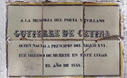 Gutierre de Cetina, el poeta español herido de muerte en Puebla