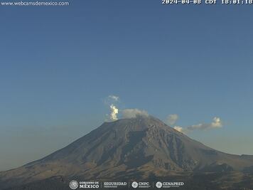 ¿Qué pasa en el Volcán Popocatépetl hoy viernes 21 de junio?