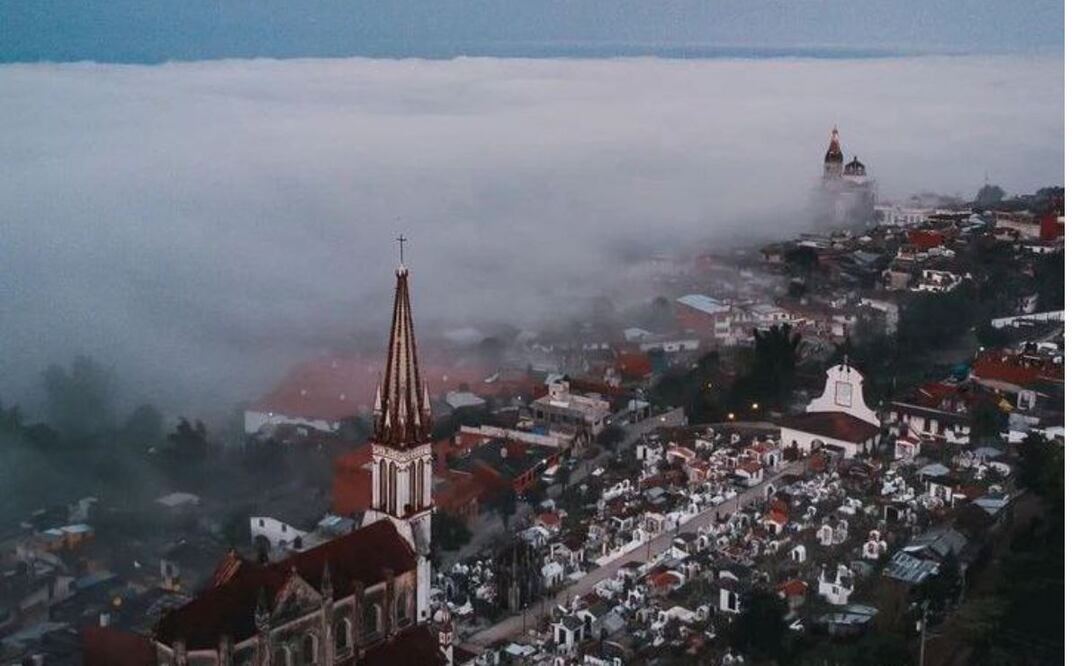 Cuetzalan es un estupendo lugar donde la neblina le da un toque mágico | Foto: Instagram Expresartemexico