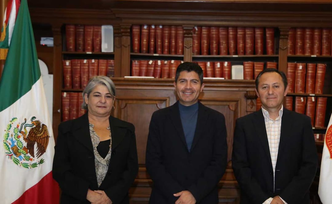 Myriam Arabian se quedará al frente de la Secretaría del Medio Ambiente y José Roberto Salgado en Limpia | Foto: Ayuntamiento de Puebla