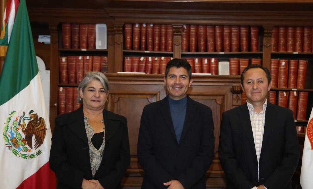 Myriam Arabian se quedará al frente de la Secretaría del Medio Ambiente y José Roberto Salgado en Limpia | Foto: Ayuntamiento de Puebla