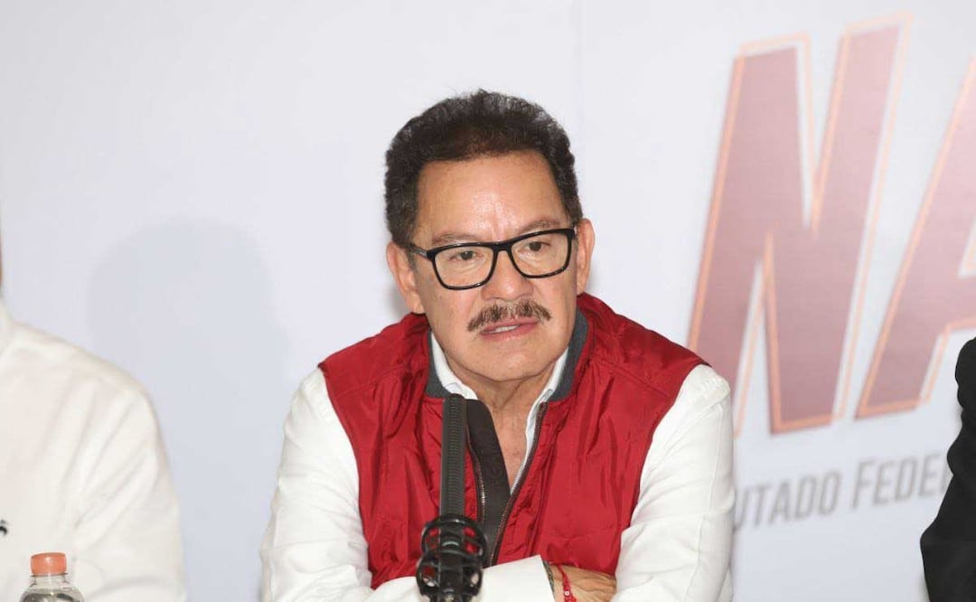 Ignacio Mier Velazco dio conferencia de prensa en Puebla | foto: AGENCIA ES IMAGEN PARA EL UNIVERSAL PUEBLA