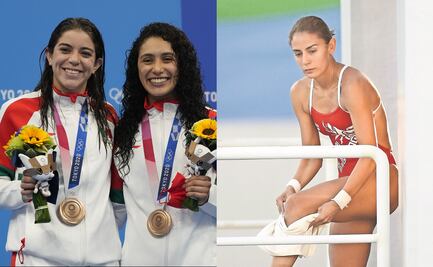 Paola Espinosa aparece en redes tras la medalla conseguida por Alejandra Orozco y Gabriela Agúndez