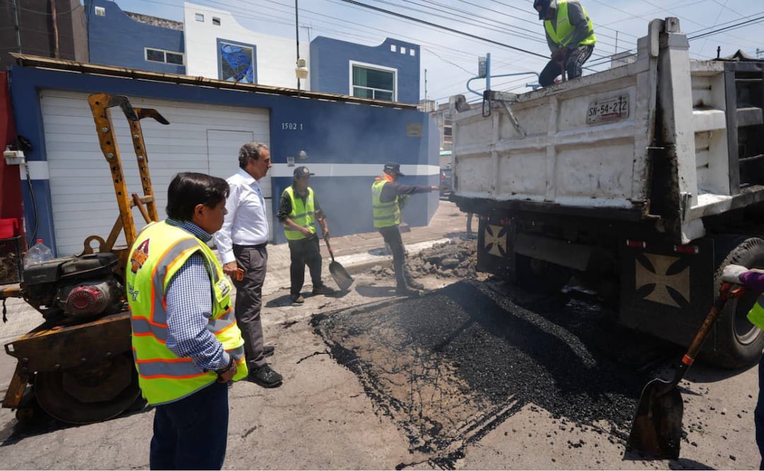 Gobierno de la Ciudad atiende reportes ciudadanos y da mantenimiento a la infraestructura urbana | Foto: Ayuntamiento de Puebla